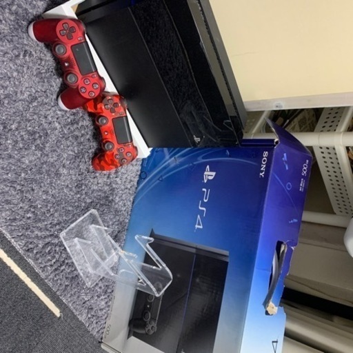 ps4 コントローラー二つ付き　2/27の日中まで12000円