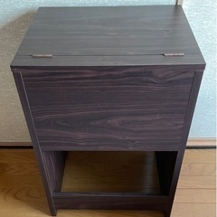 フランフランドレッサー イス付き ブラウンの画像