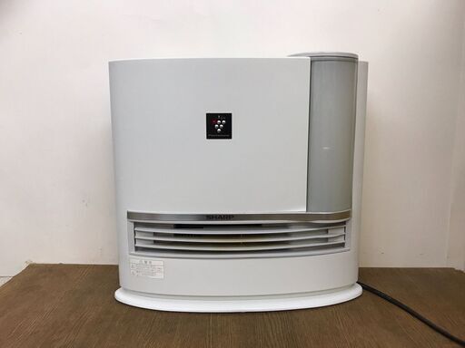 SHARP シャープ 加湿セラミックファンヒーター プラズマクラスター HX-C120-W 2013年製