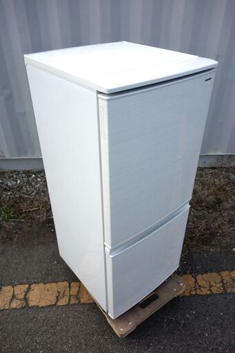 全国送料無料★3か月保障付き★冷蔵庫★2018年式★シャープ★SJ-D14D-W★137L★Y-0217-012