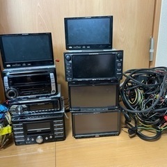 値下げカーナビ、カーオーディオ　ジャンク扱い