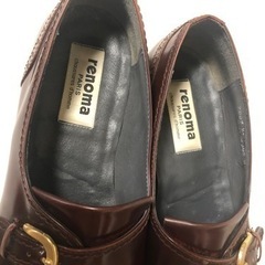 renoma レノマ 革靴 メンズ 25.5cmの画像