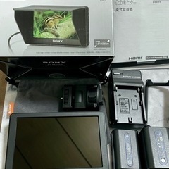 [中古箱あり]SONY CLM-V55 クリップオンLCDモニタ...