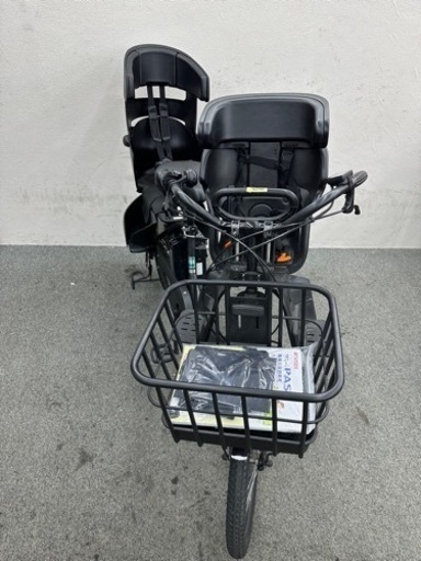 極上品　人気なモデル　ヤマハパスバビーアンSP 3人乗り電動自転車　前後子供シート付きのお買い得　お子様の入園準備に