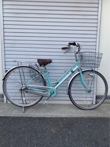 ☆前後タイヤ新古品☆ 27インチ 内装3段LEDオート軽快車 防犯登録料込!! [No.265]