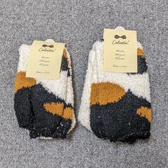 猫の靴下　レディース　フリーサイズの画像