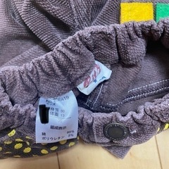 ビッツ　コーデュロイ パンツ　90cmの画像