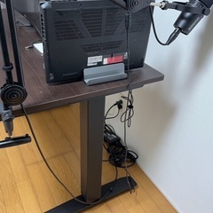 ニトリ 昇降デスク マーフィー 120 DBRの画像