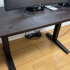 ニトリ 昇降デスク マーフィー 120 DBRの画像