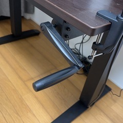 ニトリ 昇降デスク マーフィー 120 DBRの画像