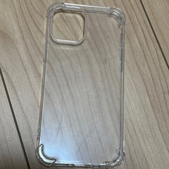【新品】iPhone12/12pro スマホケース　シリコン　クリアの画像