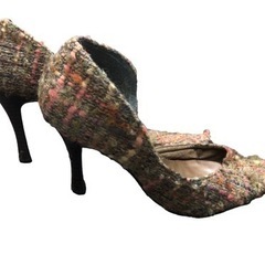 ESPERANZA エスペランザ ヒールパンプス22.5cm  起毛の画像