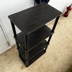 【無料】棚　シェルフ　黒の画像