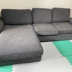 IKEAソファーベッド　カバー洗える