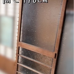 レトロ★ガラス入り木製建具