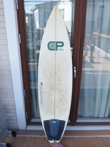 CYBER PRIDE 6.1f ショートボード 中古 フィン ケース付き
