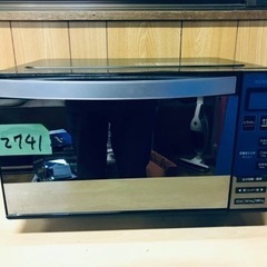 ②2741番 アイリスオーヤマ✨電子レンジ✨MO-FM1804-B‼️