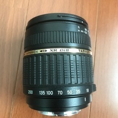 タムロン レンズ　TAMRON 18-200mm の画像