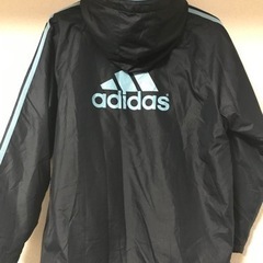 adidas 裏フリース　ベンチコートの画像