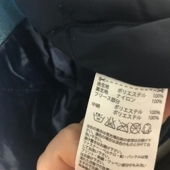adidas 裏フリース　ベンチコートの画像