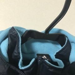 adidas 裏フリース　ベンチコートの画像