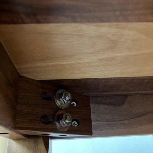 もうすぐ処分！交渉可能【ほぼ未使用】無印良品　無垢　ウォールナット　ダイニングチェア