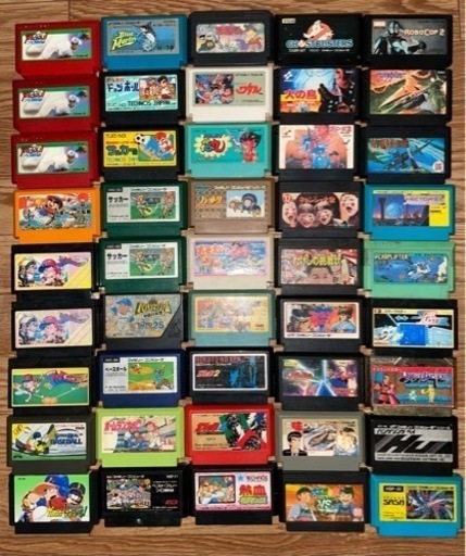 ファミコンソフト レア物含む311本とニューファミコン