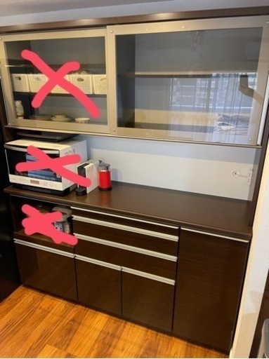 キッチン棚、食器棚