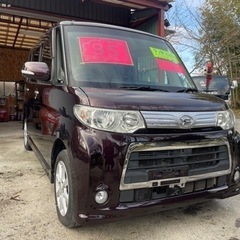 23年式タントカスタム　車検2年付