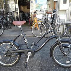 中古自転車２４３３　前後タイヤ新品！　２０インチ　ギヤなし　　電...