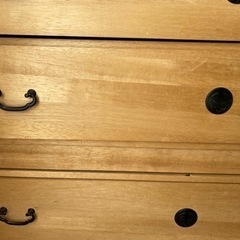 タンス 引き出し 2台の画像