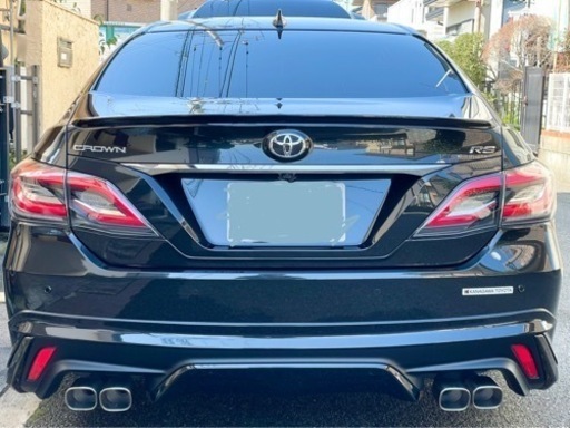 220クラウン　リアスタイリングキット　マフラー&エアロ