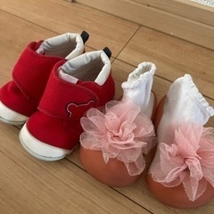 ベビーシューズ　11.5cmミキハウス　アティパス
