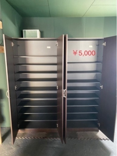 靴箱　シューズボックスセール❗️ ※金額は一つ一つ違うので画像に記しています。