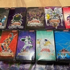 遊戯王　韓国版　9box  全て未開封品　全310パックの画像
