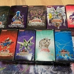 遊戯王　韓国版　9box  全て未開封品　全310パックの画像