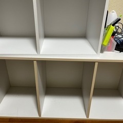 カラーボックス3段+2段【バラ売り可】の画像