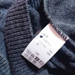 【もうすぐ処分】☆レディース☆事務服カーディガン☆※袖口に傷みありの画像
