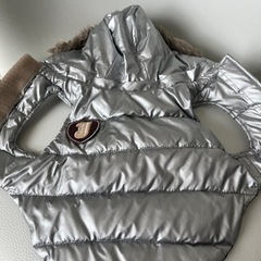 【ペット服・古着】　リバーシブルダウンジャケット　の画像