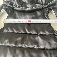 【ペット服・古着】　リバーシブルダウンジャケット　の画像