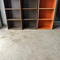 【受付終了】カラーボックス 3個まとめて無料の画像