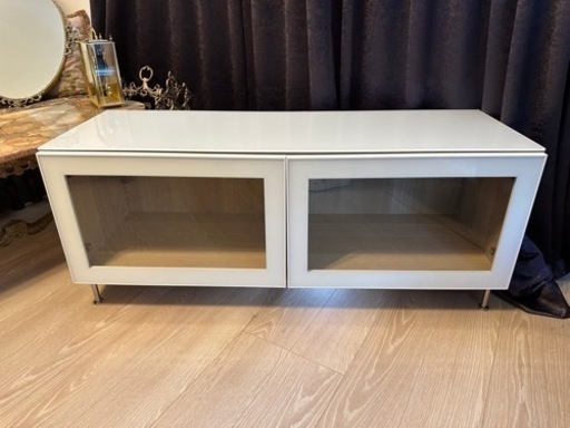 【受け渡し者決定】未使用品IKEA キャビネットBESTÅ ベストーフルカスタマイズ