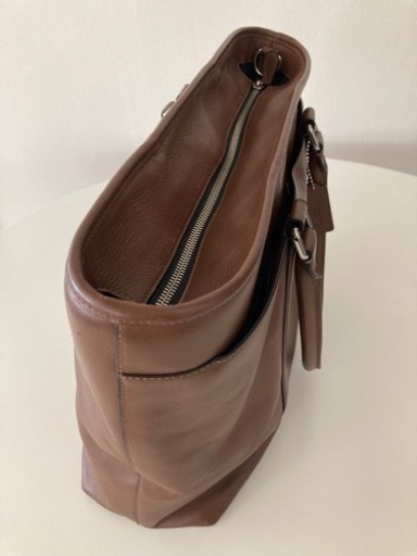 【最終値下げ】頑丈COACH コーチ　ビジネストートバッグ　ブラウン　メンズ