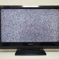 テレビ(東芝 32型液晶テレビ)　テレビ台セットの画像