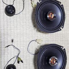 値下げしました！ケンウッド 17cmスピーカーとツィーターのセット