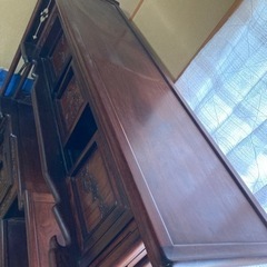 高級茶箪笥　収納家具　タンス　定価38万円の画像