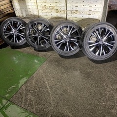 【ジモティー特別価格】LEONIS UC17インチタイヤ4本セット