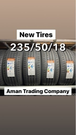 235/50/18 (4本)新品タイヤ+交換、アマントレーディング株式会社、大府市