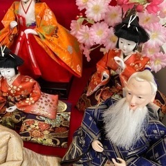 五段飾りお雛様セットの画像