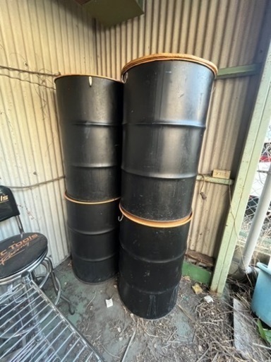 ドラム缶★DIY★　　在庫4台あり